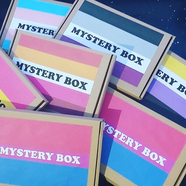LGBTQIA Pride Mystery Box Over 30 different flag designs available
