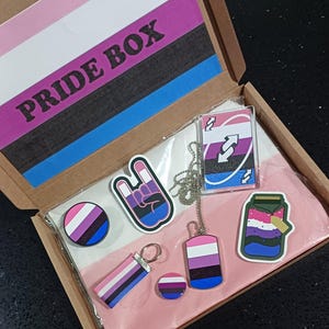 Gender Fluid Pride GESCHENKBOX Gender Fluid