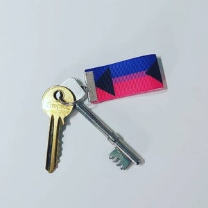 Demibisexual Pride Keyring LGBTQIA+