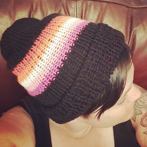 Lesbian Beanie Slouch Hats LGBTQIA+