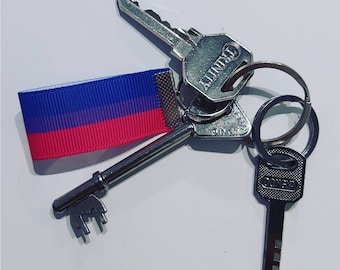 Bisexual Pride Keyring LGBTQIA+