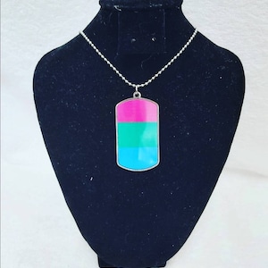 Polysexual Dog Tag Necklace
