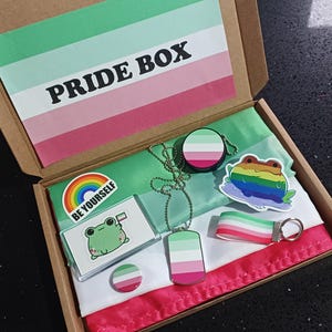 Abrosexual Pride GESCHENKBOX Abrosexual