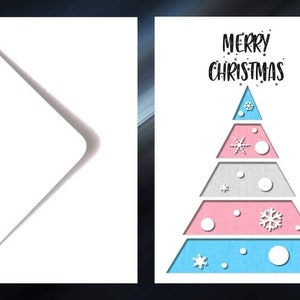 Tarjeta de Navidad transgénero