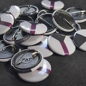 Demisexual pride lgbtqi+ pride pin