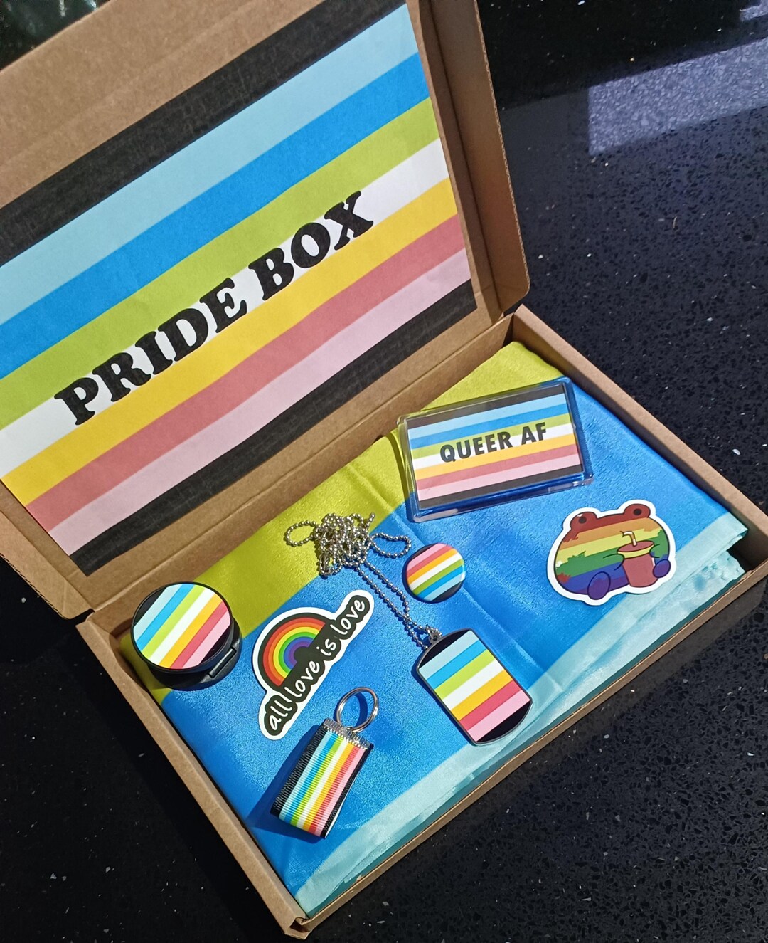 Queer Pride GIFT BOX Queer - Etsy