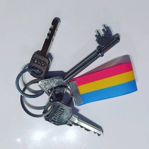 Pansexual Pride Keyring LGBTQIA+