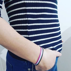 Asexual Bracelet Adjustable