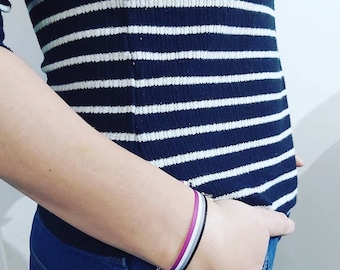 Asexuellt armband justerbart