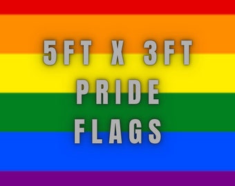 5ft by 3ft Pride Flags