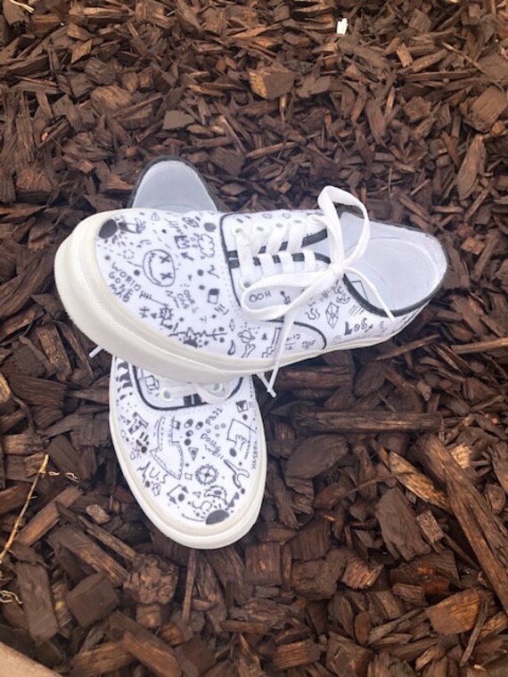 vans shoes doodle