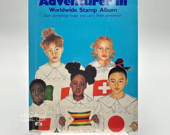 H.E. Harris & Co. Adventurer III Worldwide Postage Stamp Album 1993 Edition