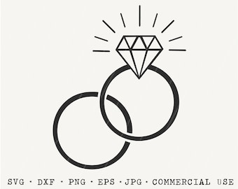 Download Wedding Rings Svg Etsy