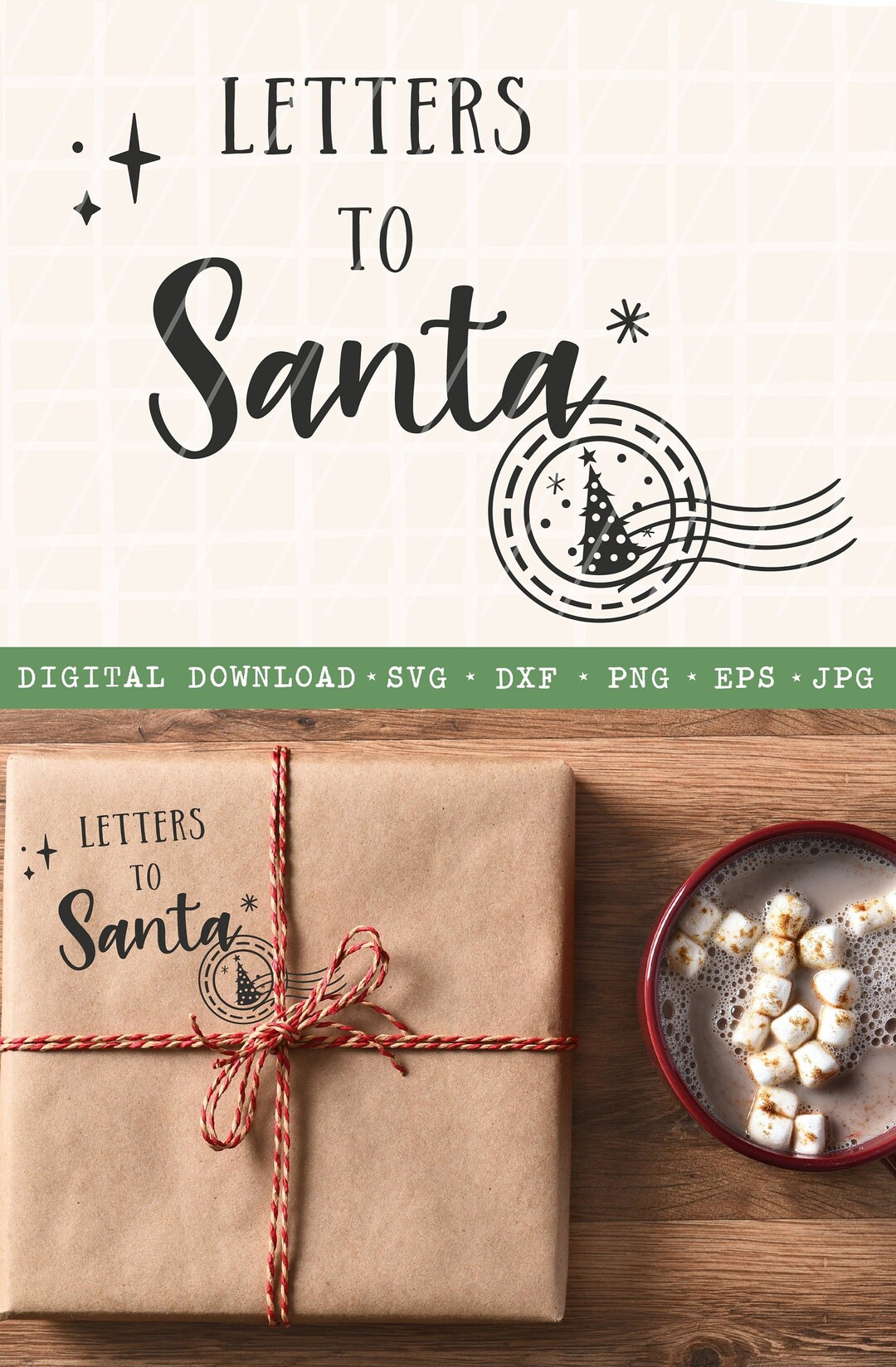 Letters to Santa SVG / Santa Letter SVG / Christmas SVG / Cricut ...