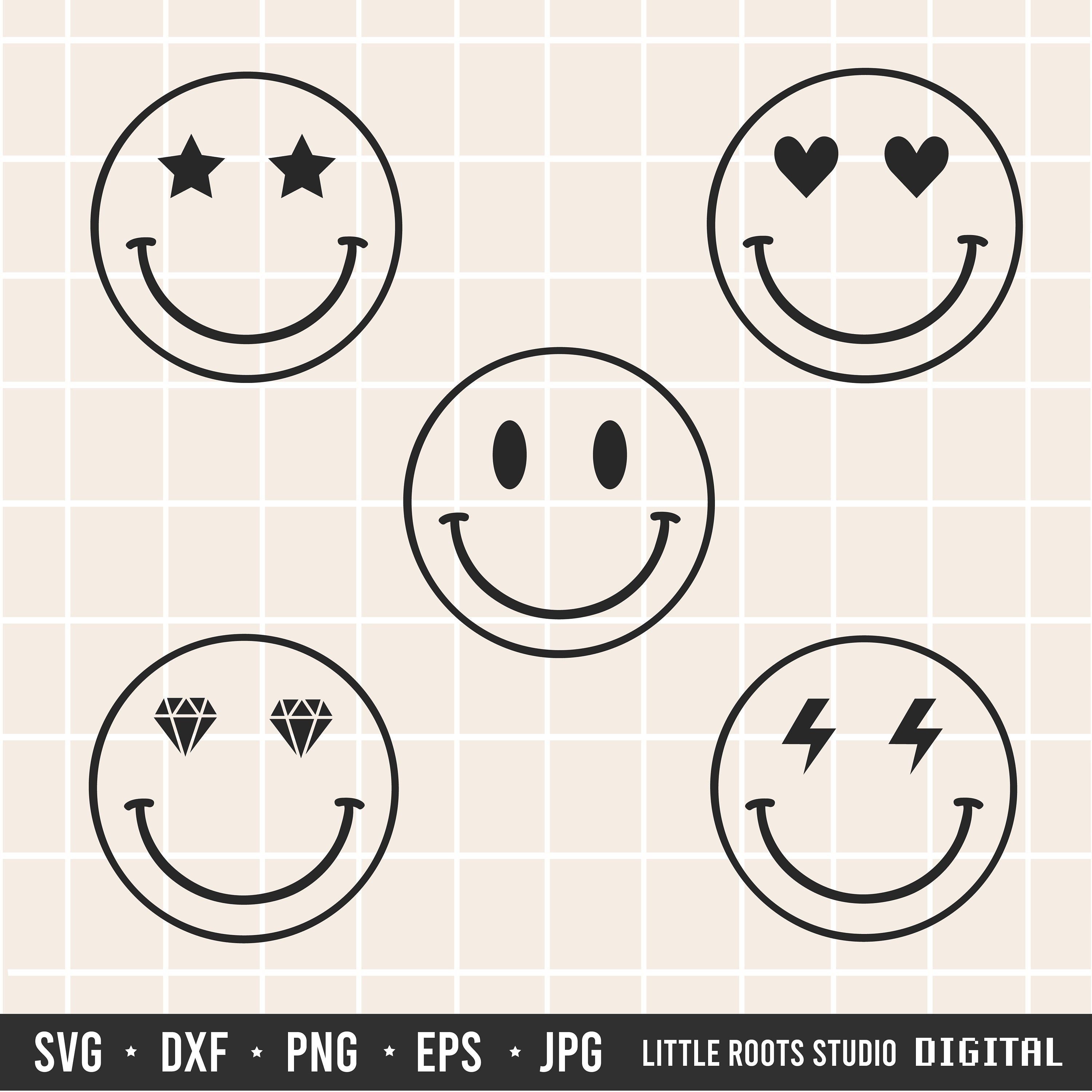 Awesome Smiley Stencil Digital Art by Hardwear Design - Pixels