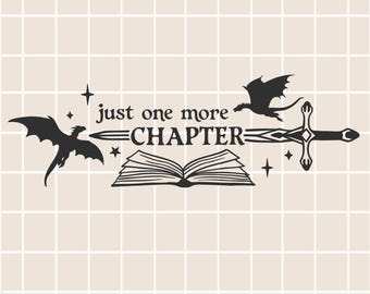 Drachen-Buch-Svg / Fantasy-Drache-Svg / Digital Download / Mittelalterliche Art-Svg / Drache-Silhouette / Fliegender Drache / Sofort-Download / Schwert Png