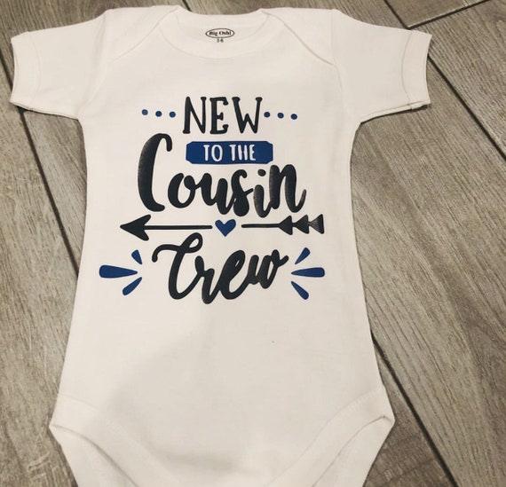 new to the cousin crew onesie