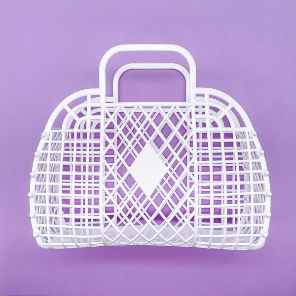 Burlap Flower Girl Basket Etsy