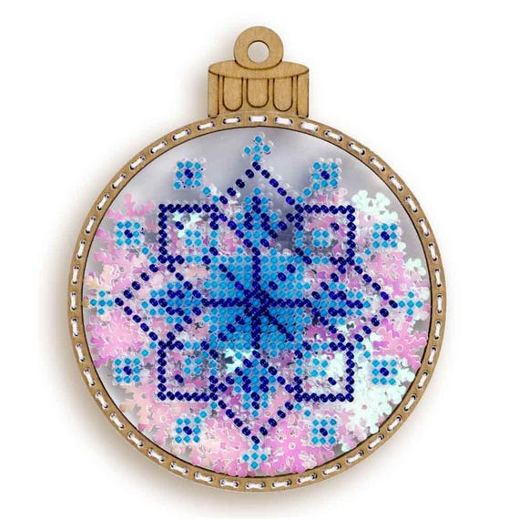 Christmas Tree Toy Kit Set for Embroidery Beads Plastic Bead
