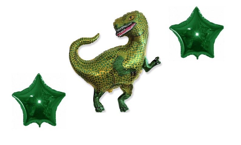 Dino Birthday Party Dinosaur inflatable Foil balloon Tyrannosaurus Dinosaur Balloons Foil Dinosaur Party Dino birthday