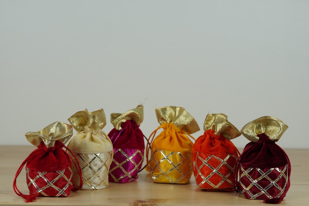 Size 46 20 PC Indian Gift Bags Birthday/diwali Party Favor Bags