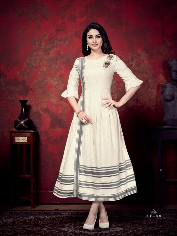 Buy Ethnic Party Wear Cotton Dress Material - Jaipurifab