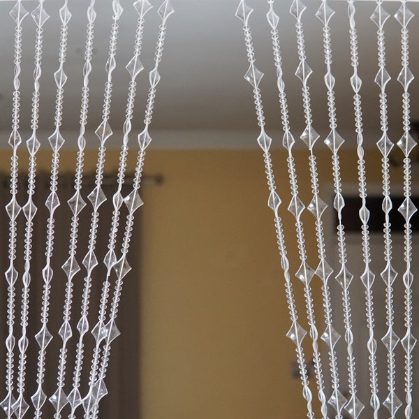 Beaded Door Curtain Etsy