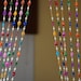 7 ft. - 10 PC set of colorful beaded curtains |Hippie window Beaded Veil, Colorful Valance, Indian bohemian gypsy door/hallway Sun-catcher