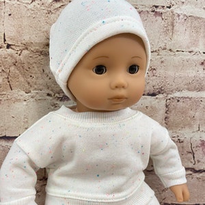 Bitty Baby / Doll Clothes / Doll Dolman sweater / Mix and match Tops / bottoms / Beanie