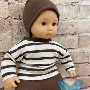 Bitty Baby / Doll Clothes / Doll Dolman sweater / Mix and match Tops / bottoms / Joggers / Beanie / Bummies