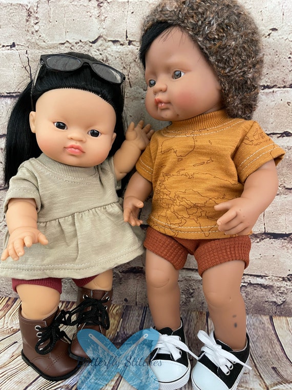 Miniland dolls sale clothes matching