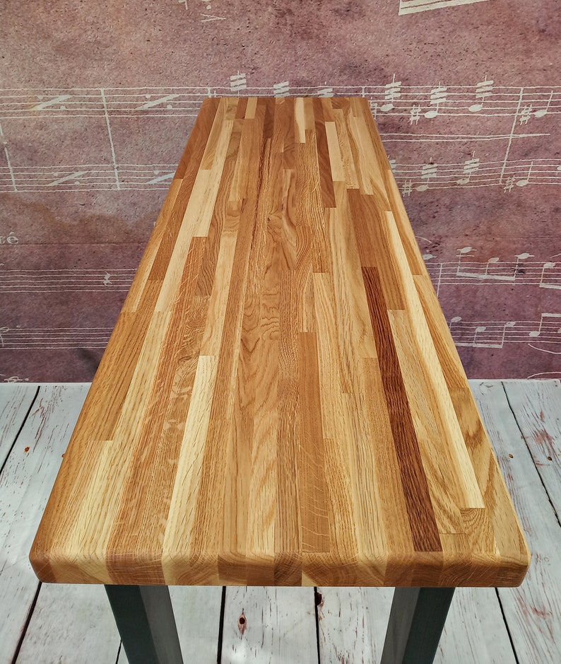 Wooden Oak Breakfast Bar Stool Kitchen Dining Room Solid 100 Etsy UK