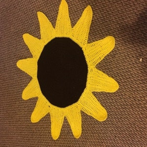 Sunflower Rug Pattern