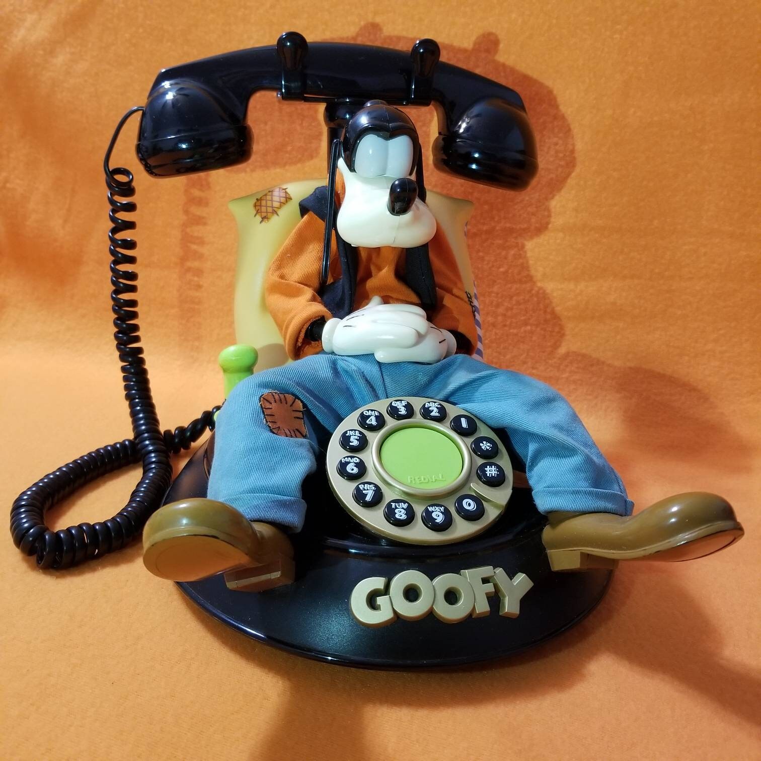 Vintage Goofy Landline Telephone Animated Talking - Etsy