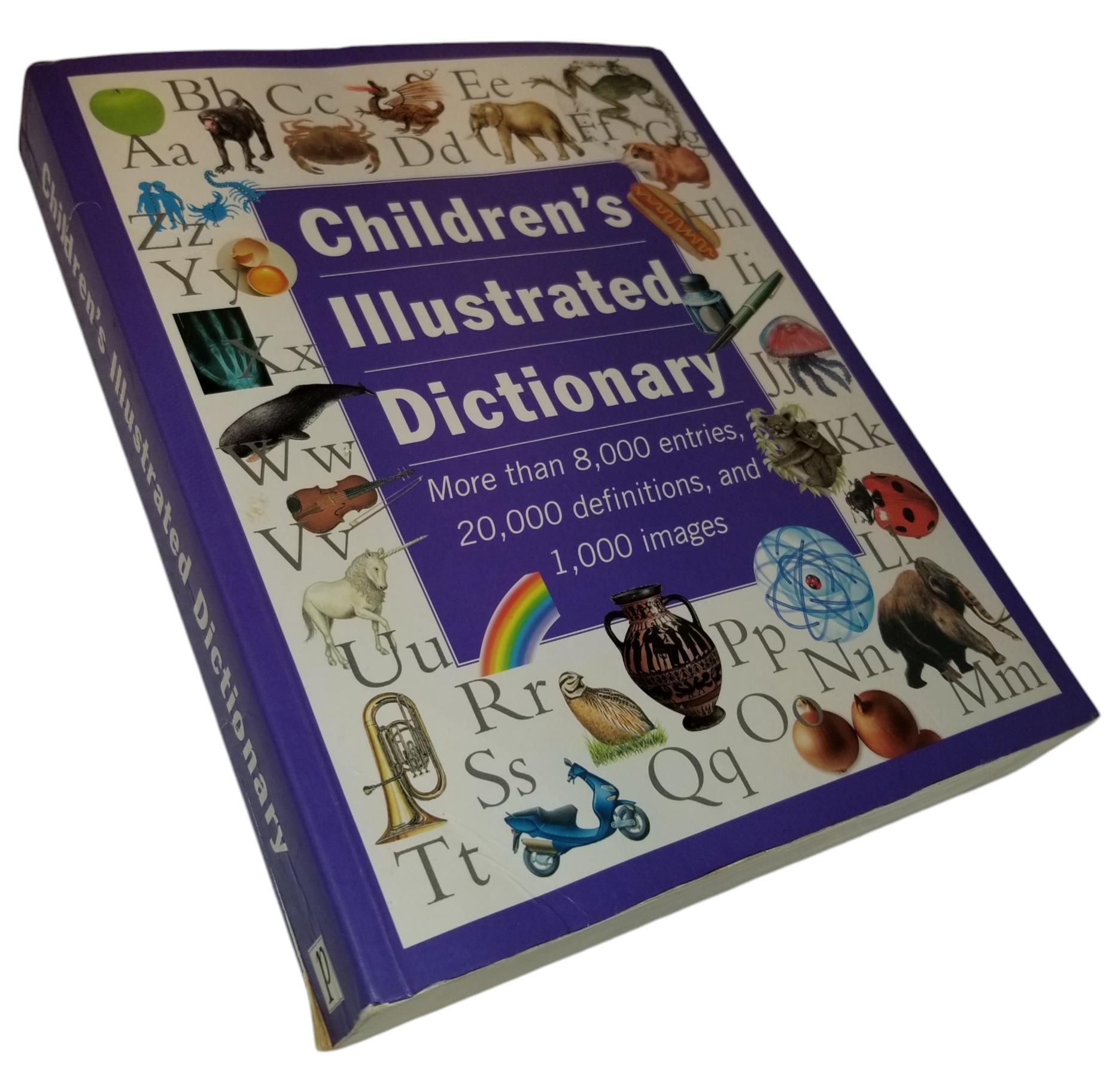 Childrens Illustrated Dictionary English Informative Spelling Grammar ...