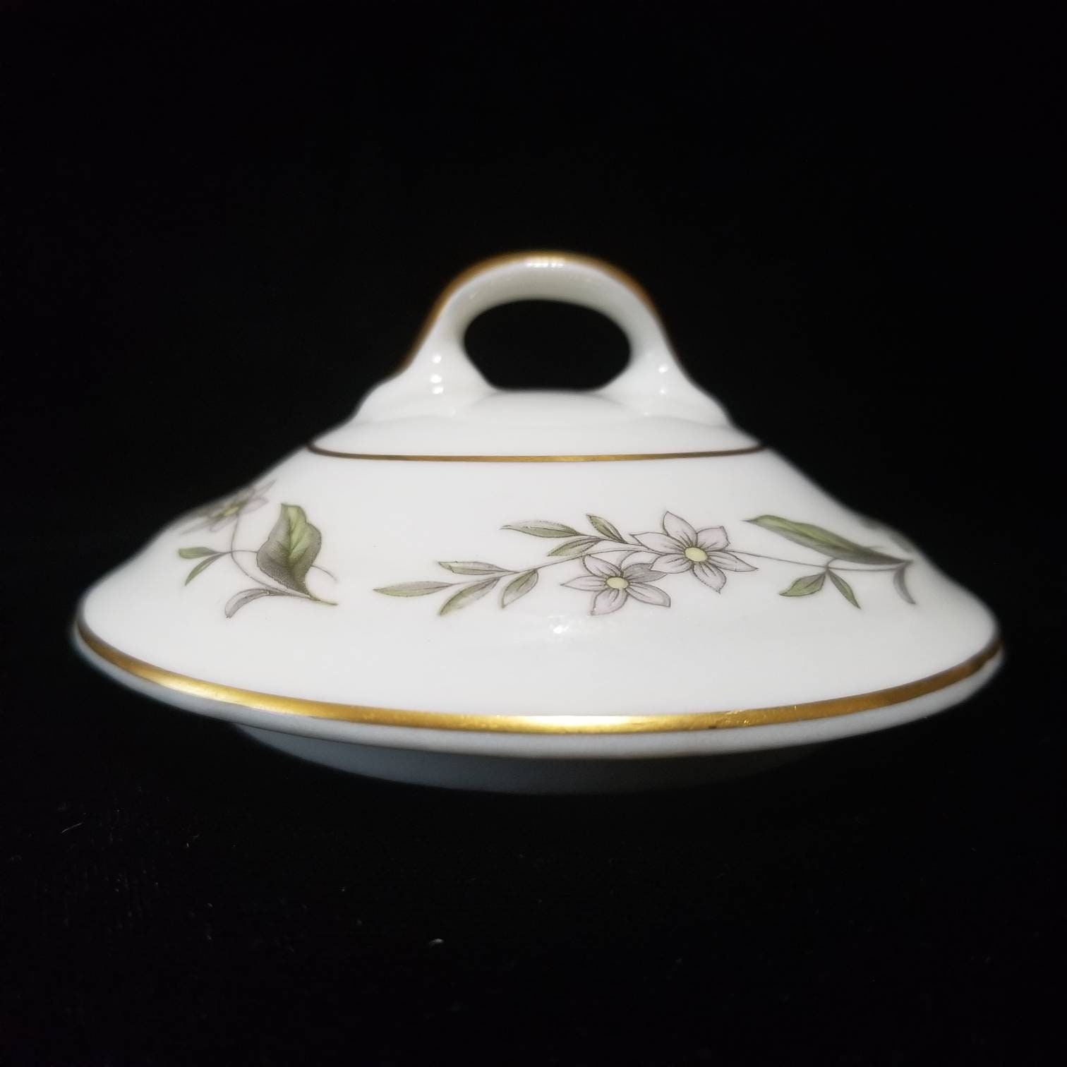 Vintage Gardenia Pattern Royal Jackson Fine China Vogue Etsy