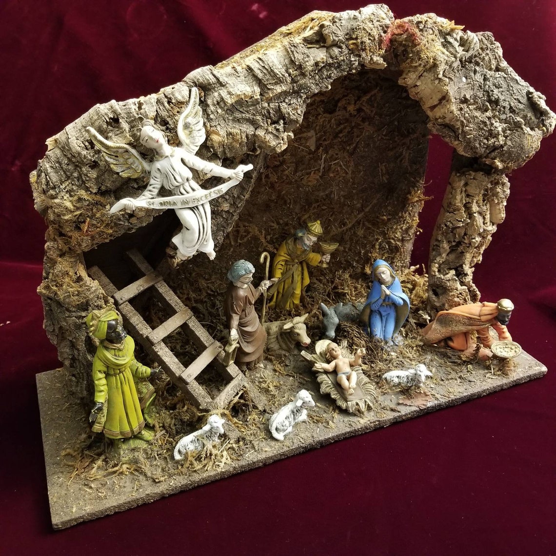 Vintage Nativity Set Made In Italy. Etsy