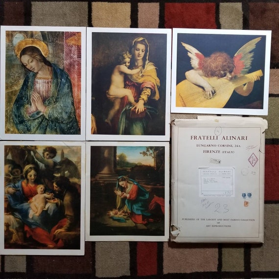 Fratelli Alinari Lungarno Corsini 24r Firenze Italy Set of 15