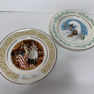 Avon Collectible Plates from the 1970s (SOLD INDIVIDUALLY)