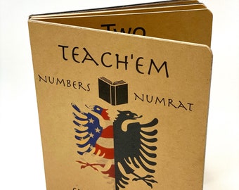Albanian children’s numbers book