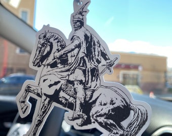Skenderbeg Car freshener Gjerg Kastrioti makine aroma Albanian Military Commander