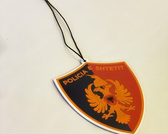 aromë për makine • Albania Police official Seal