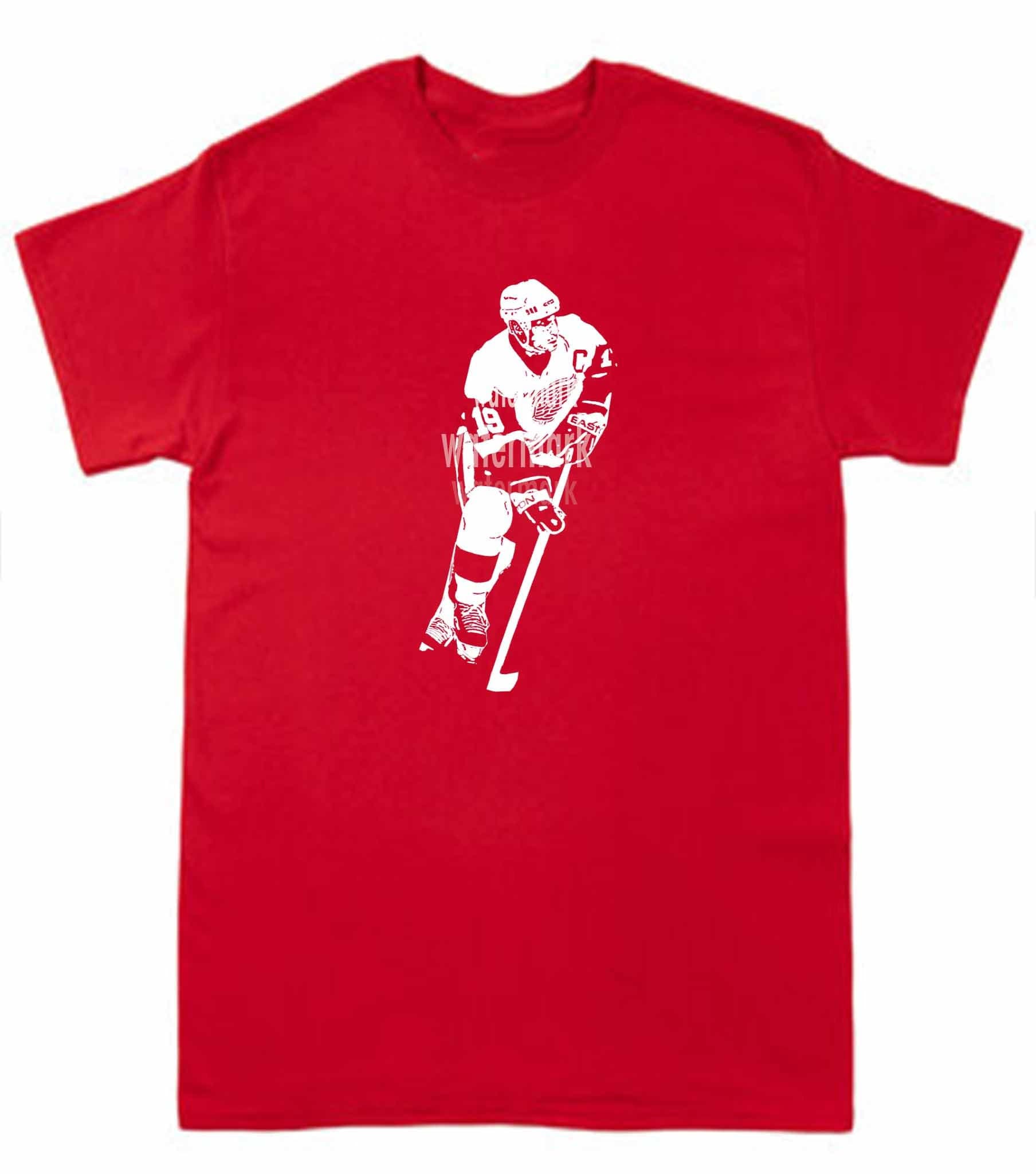 Vintage 90s Steve Yzerman Detroit Red Wings Jersey Mens XXL NHL Hockey  White | SidelineSwap