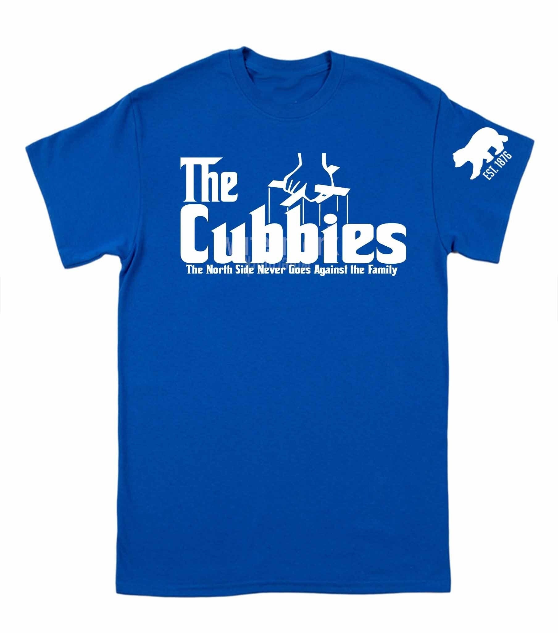 GloryUnlimited Chicago Baseball Godfather Shirt, Wrigley Field Shirt,the North Side Gift, Gift for Dad, Gift for Baseball Fan, Chicago Cubs Shirt