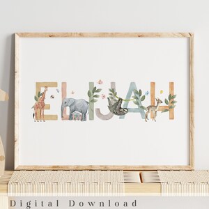 Printable Name Sign Childrens Name Sign Boys Room Sign Baby Name Art Etsy Printable Name Sign Childrens Name Sign Boys Room Sign Baby Name Art Etsy