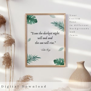 Make Your Own Sign - Custom Text Print