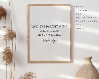 Custom Calligraphy Quote Print: Personalized Song Lyrics Wall Art (Digital Download)