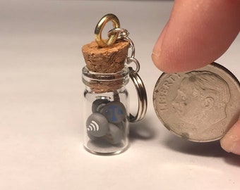 Home Teleport Vial Keychain, RuneScape Inspired