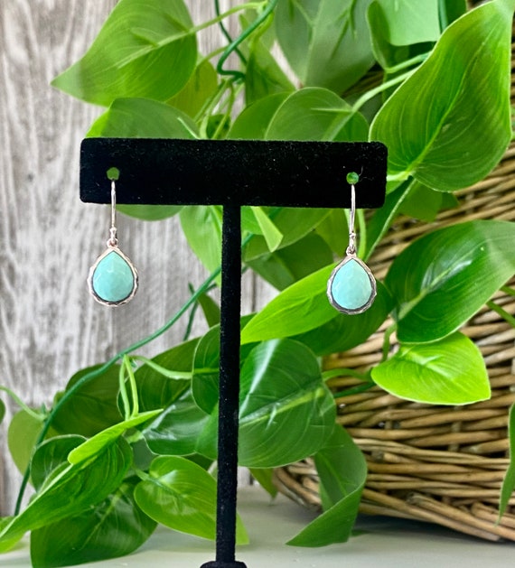 Sterling Turquoise Ippolita Rock Candy Earrings / 