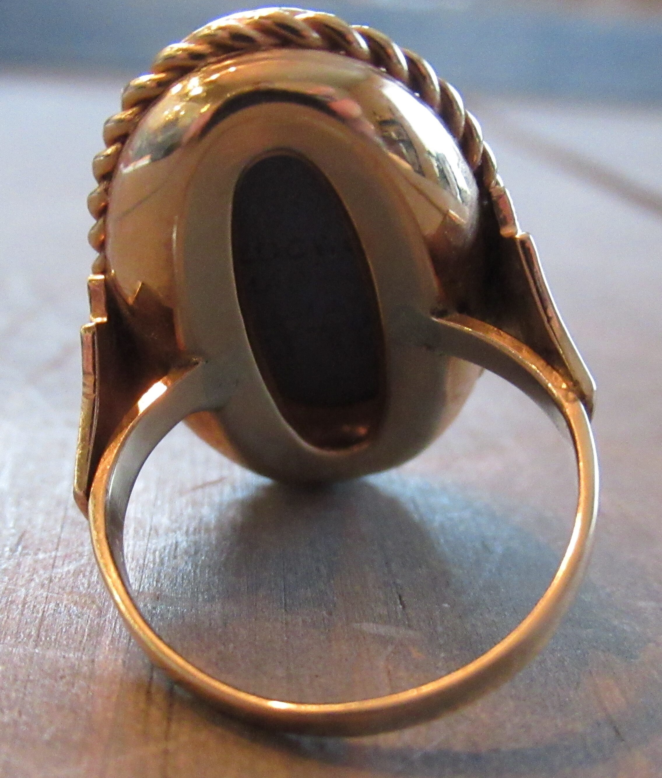 Vintage 14K Signed Wedgewood Cameo Ring Jasperware Etsy